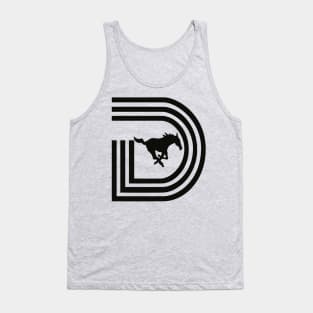 SMU Triple D Logo BW Tank Top